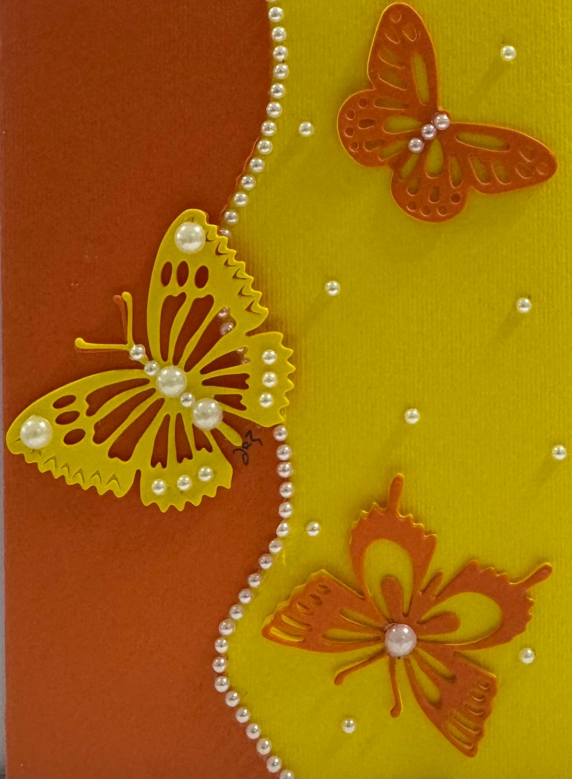 Yellow&Orange Pearls