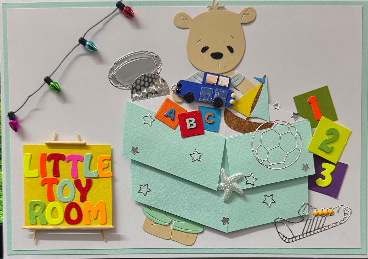 The Toy Room  A5 Card