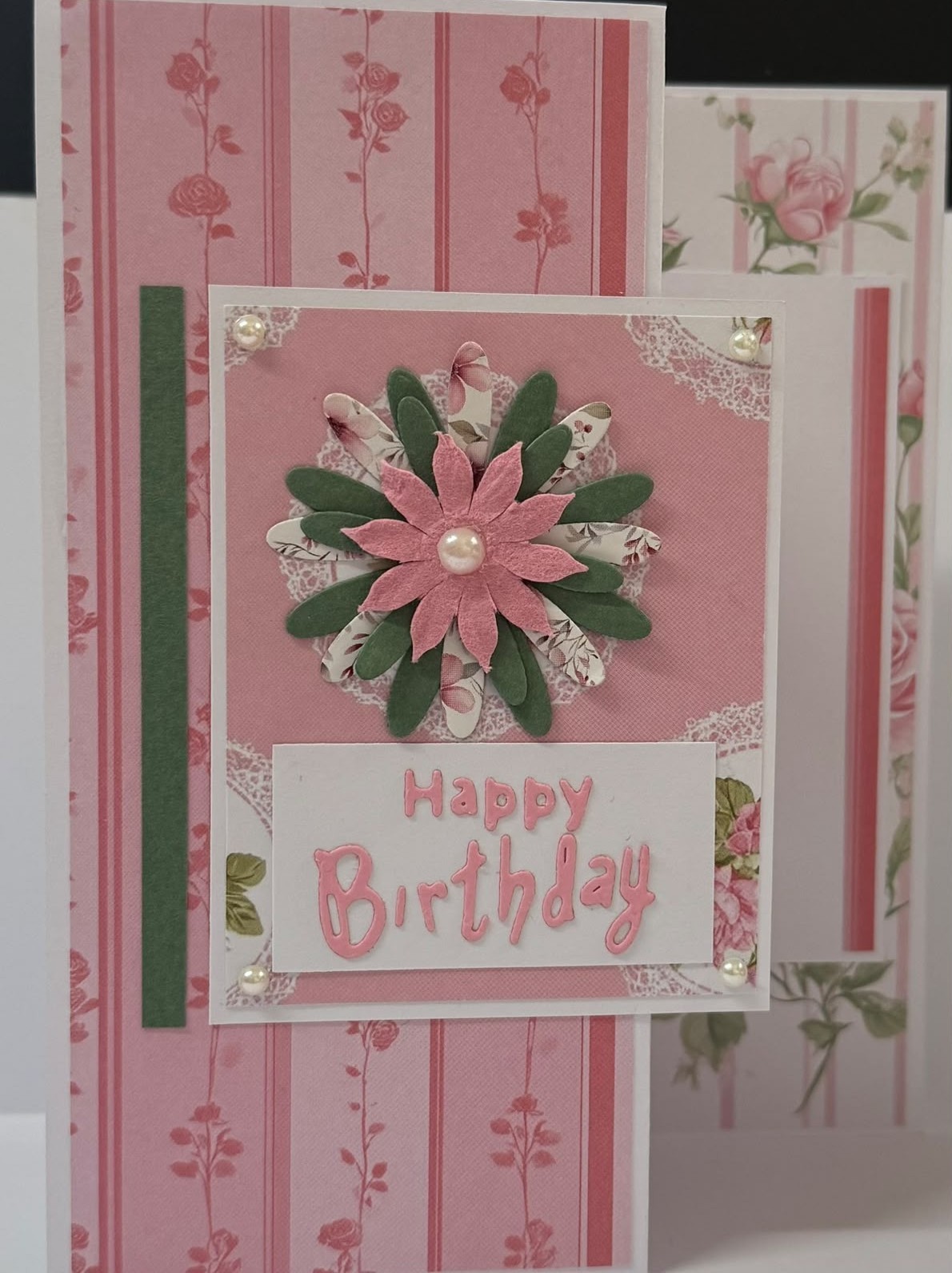 Pink Flower folder