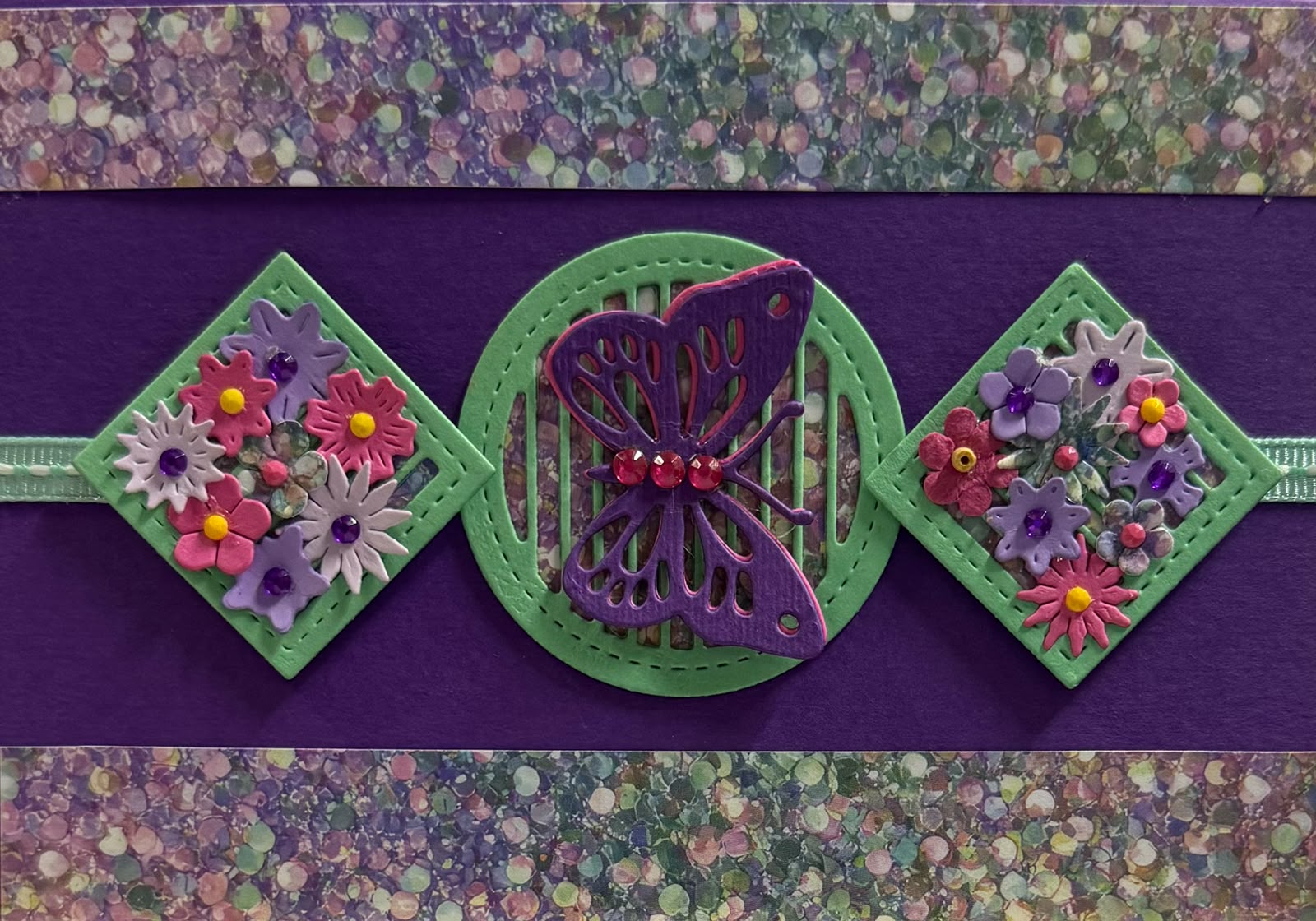 Bright Purple Butterfly