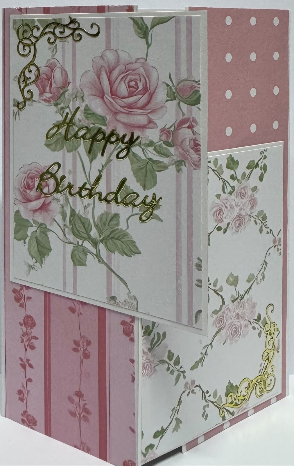 Pink Rose Folder