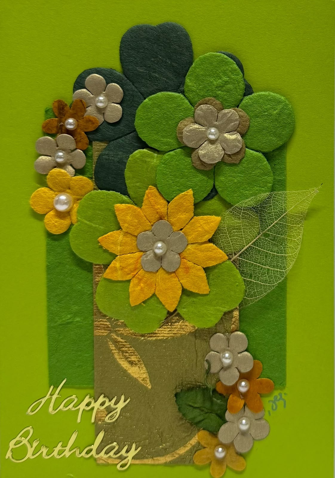 Green Floral