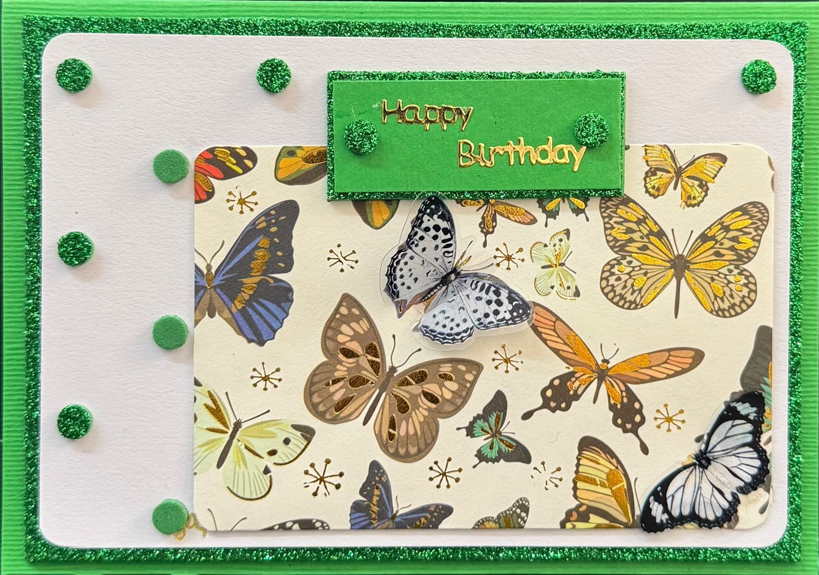 Green Butterflies